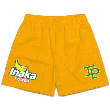 Мужские шорты Inaka Power, сетчатые шорты для баскетбола, шорты Inaka Power, модный дизайн, мужские шорты для фитнеса.
