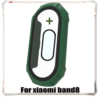 Рамка Безель Браслет Защитные Пленки Экран Пленка PMMA для xiaomi band8 Чехол для Часов Защитный Чехол для Часов XIAOMI BAND8 Shell