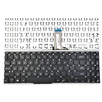 Новинка для Asus Vivobook S15 K530 K530F K530FN S530 S530F S530FA S530FN S530U S530UA Клавиатура Ноутбука US Черная Без подсветки