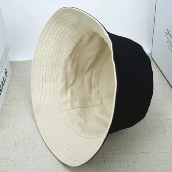 Двусторонняя Складная Панама для женщин, летняя солнцезащитная шляпа для девочек, Рыбацкая кепка с козырьком, Солнцезащитные шляпы с широкими полями, хлопковые кепки с защитой от ультрафиолета