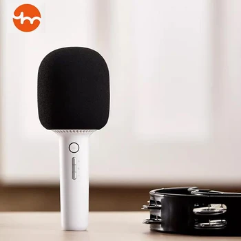 Портативный караоке-диджейский микрофон Yuemi Bluetooth, беспроводная колонка с шумоподавлением, ручной микрофон для домашнего KTV для детей