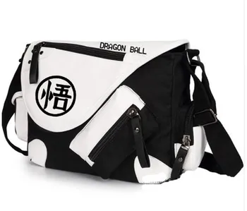 Dragon Ball Z Goku холщовая сумка через плечо, школьная повседневная сумка на молнии, сумка-мессенджер, аниме, мужская женская сумка, подарок