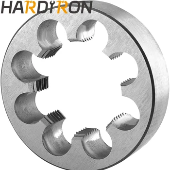Круглая резьбонарезная матрица Hardiron Metric M52X3, машинная резьбонарезная матрица M52 x 3.0 Правая