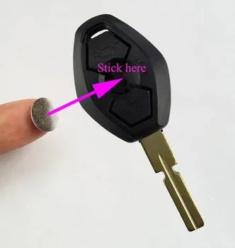 50X 3D 10 мм 12 мм 14 мм кристалл Автомобильный логотип Ключ Эмблема кнопка Наклейка для Volkswagen VW
