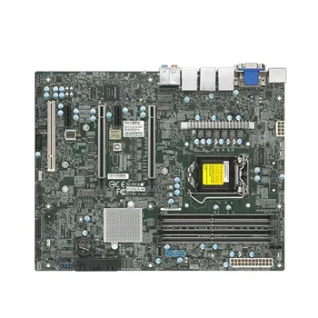 X12SCA-5F ДЛЯ процессора Supermicro 10-го поколения LGA-1200 i9/i7/i5/i3 PIN W580 DDR4-3200MHZ Хорошо протестирован перед отправкой