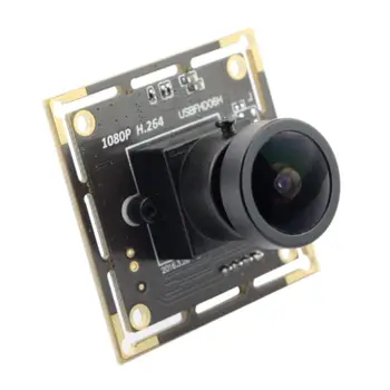 ELP 2MP 1080P IMX323 COMS USB Модуль камеры 0.01 Люкс При Низкой Освещенности H.264 30 кадров в секунду Плата Мини Камеры с Микропроцессором и Широкоугольным Объективом