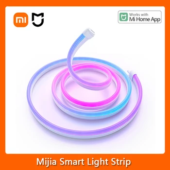 Xiaomi Mijia Smart Light Strip В погоне за киберспортивным окружением, красочный RGB ПК, телевизор, интеллектуальный звук, светодиодная удлинительная световая полоса