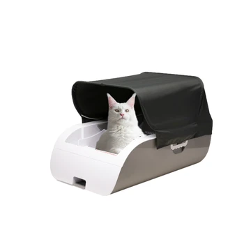 Приложение для автоматического электрического кошачьего туалета С самоочищающимся умным домашним животным, Автоматизированный лоток для кошек, Кошачий бокс