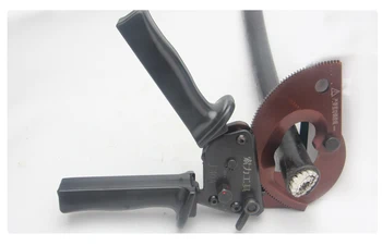 Профессиональные плоскогубцы для резки кабеля с храповым механизмом, макс. 300мм2, ручные инструменты для резки кабеля