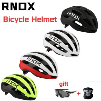 RNOX Аэро Велосипед Велосипедный Шлем Городская Безопасность Ультралегкий Дорожный Велосипедный Шлем Красный MTB Открытый Горный Спортивный Шлем Велосипедное Снаряжение