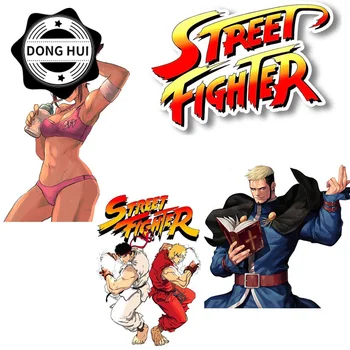Логотип игры Street Fighter King of Fighters 98 97 99, Наклейка для уличного бокса, байк, JDM, Мотоцикл, Ноутбук, Шлем, Кружка