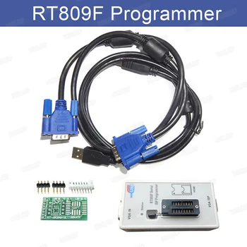 100% Оригинальный RT809F Горячая Распродажа ЖК-USB RT809F EPROM FLASH VGA ISP AVR GAL PIC Программатор для Микросхем серии 24-25-93 Бесплатная Доставка