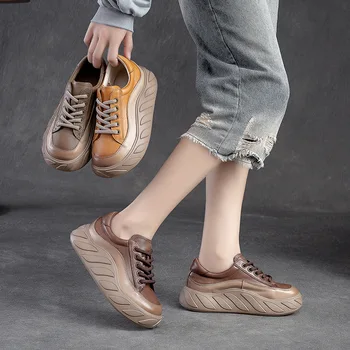 2023, осенне-зимние новые лоферы на плоской подошве с низким вырезом, женские однослойные кружевные туфли в стиле ретро