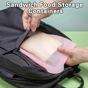 Практичные портативные термостойкие контейнеры для хранения продуктов для сэндвичей, сумка для хранения продуктов для дома, сумка для консервирования продуктов