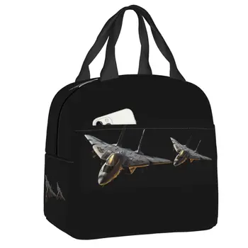 Истребители ВВС Top Gun, термоизолированная сумка для ланча, женская сумка для ланча для школы, офиса, Многофункциональная коробка для еды на открытом воздухе