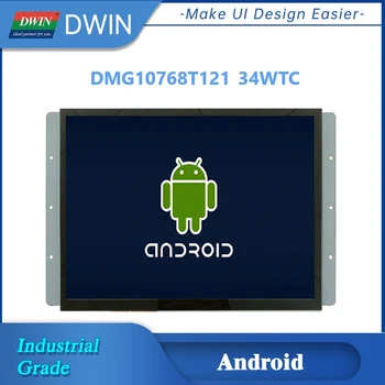 DWIN 12,1-дюймовый 1024*768 Android-дисплей IPS-TFT-LCD Промышленный Емкостный Сенсорный RS232/RS485 RK3288 с 4G USB WIFI LAN HDMI
