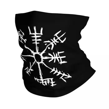 Viking Vegvisir Бандана на шею, шарф с принтом, теплый Велосипедный шарф для верховой езды, унисекс, взрослый, всесезонный
