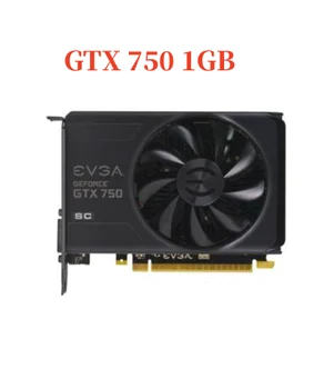 Видеокарты EVGA GTX 750 1GB 128Bit для nVIDIA Geforce GTX750 Dvi Используемая VGA-карта мощнее 650
