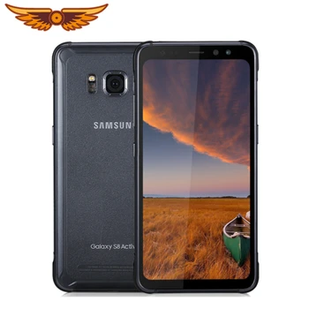 Оригинальный Samsung Galaxy S8 Active G892 5,8 Дюйма 4 ГБ ОЗУ 64 ГБ Пзу 4G LTE 12-Мегапиксельная Камера С одной SIM-картой Отпечатков Пальцев Android Мобильный Телефон