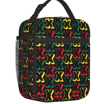 Женская сумка для ланча Ajax Bob Marley Amsterdam Soccer, герметичный термохолодильник Three Birds, коробка для ланча, офис, Работа, школа