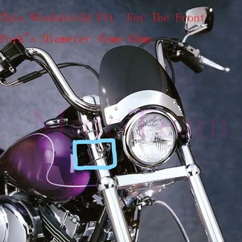 Ветровое Стекло Мотоцикла Для Yamaha Bolt XVS950 XVS 950 R Spec XSR900 XSR700 XSR 700 900 Крепление Вилки Для Трубки Измерительный Козырек
