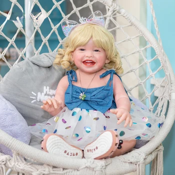 FBBD 68 см Возрожденная девочка-малыш Большая кукла ручной работы Популярная Mila Our Happy Baby Doll Высококачественный подарок