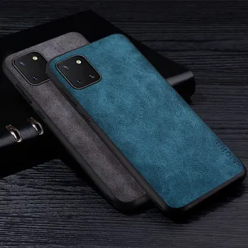 Чехол для Samsung Galaxy Note 10 Lite из искусственной кожи премиум-класса Плюс однотонный чехол для Samsung Galaxy Note 10 Lite Case