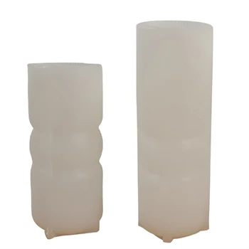 Геометрические формы в вертикальную полоску, полосатые столбы, силиконовая форма для DIY-Decor Прямая поставка